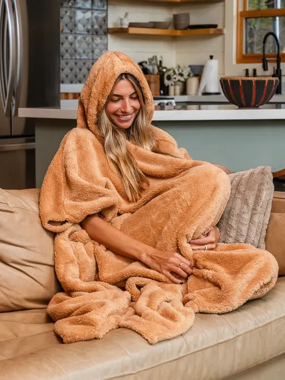 Sand Cloud Plush Wearable Blanket